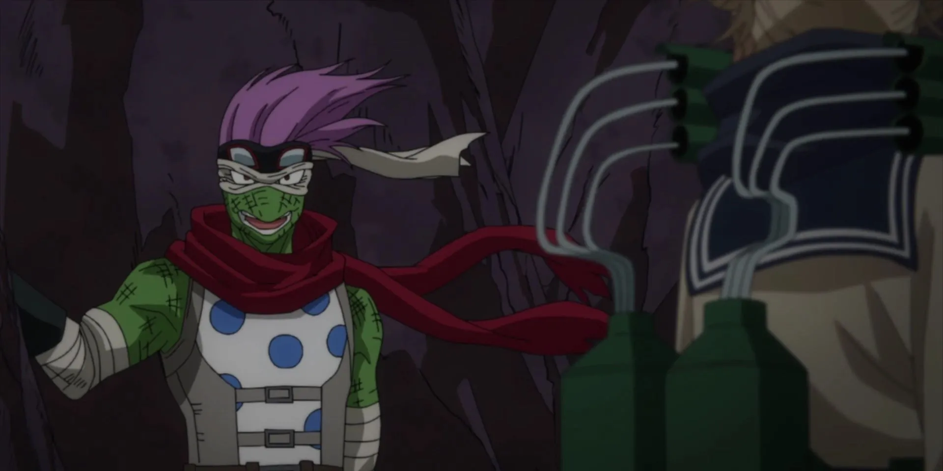 Spinner, thành viên Liên minh Tội phạm trong My Hero Academia, đấu tranh cho lý tưởng của mình