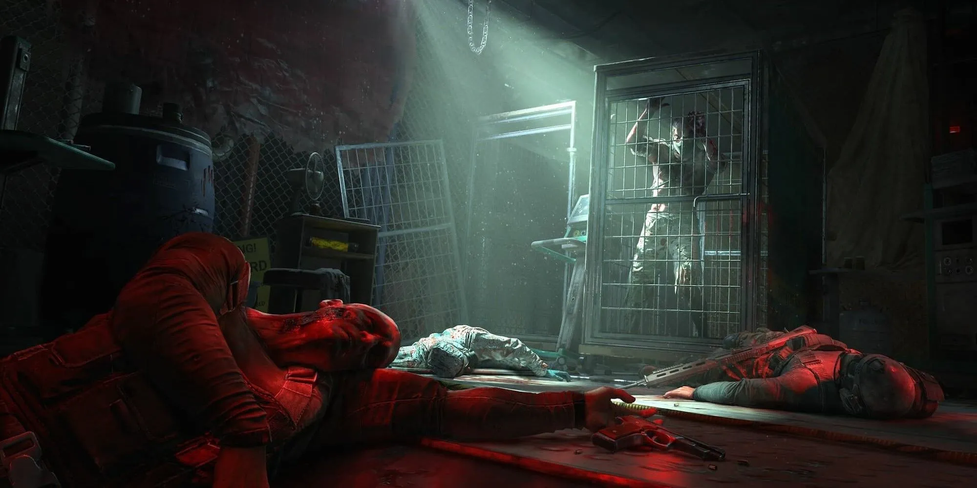 Zombie chết la liệt sau một trận chiến ác liệt trong Dying Light The Beast, thể hiện sự tàn khốc